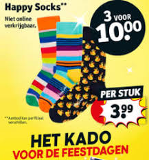 happy socks aanbieding kruidvat