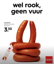 hema rookworst prijs