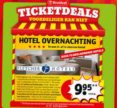 fletcher hotels aanbiedingen kruidvat