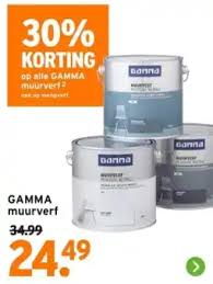 gamma aanbiedingen